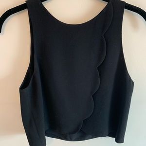 Club Monaco black blouse